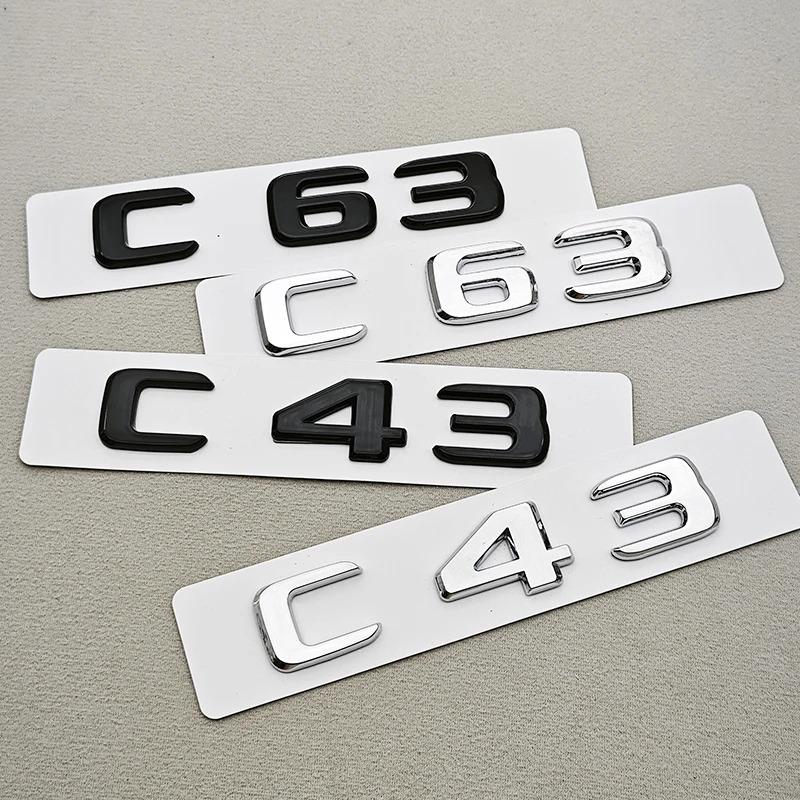 3D ABS Car Letters  Logo Rear Trunk Badge Emblem Decals  Car Sticker Accessories