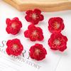 100Pcs Silk Cherry Blossoms for Home Decortion Scrapbooking Diy Wedding Christmas Craft Wreath Headdress Artificial Flowers Wall