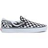Vans Slip-On Checkerboard Flame Classic Low Top Skate Shoes Unisex Sneakers Black White VN0A4BV3SX7