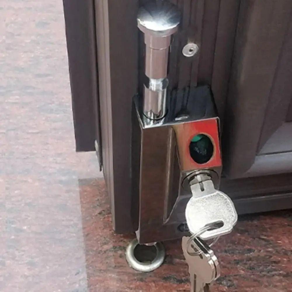 Aluminum Zinc Zinc Alloy Automatic Revolving Doors Stainless Steel Revolving Door Bolt Lock  Household