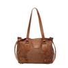 New large-capacity leisure commuter tote bag 2025 autumn and winter new shoulder bag women's bag texture handbag