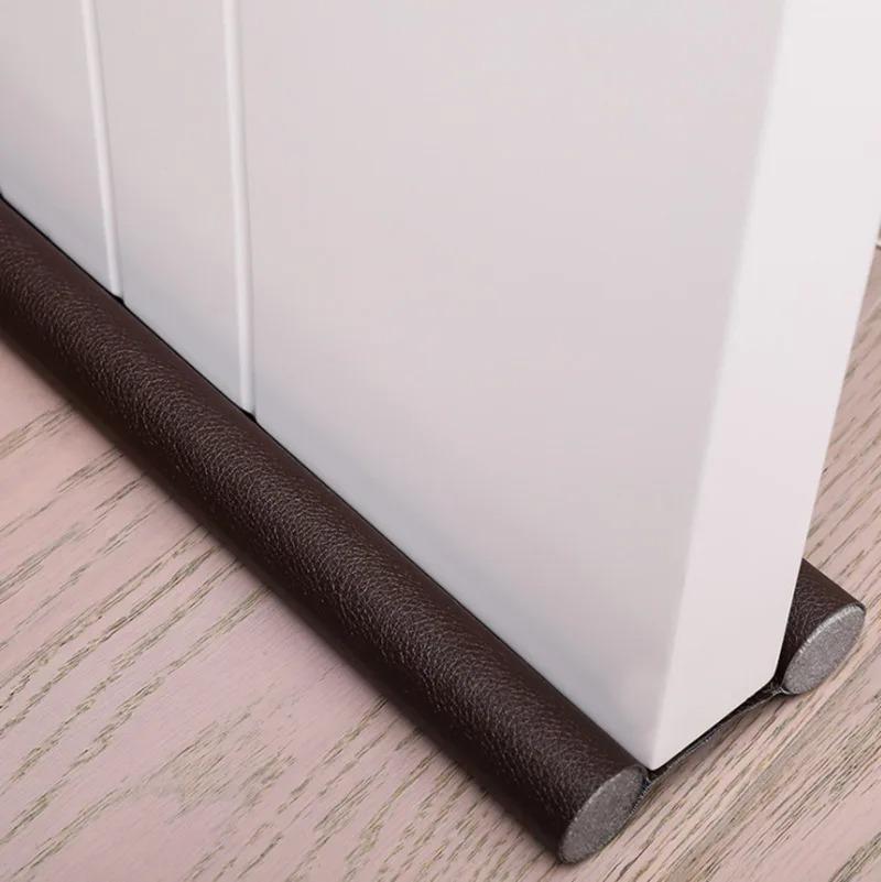 1PC Flexible Soundproof Under Door Draft Stopper Door Bottom Seal Strip Thicker Anti-Cold Gap Blocker Sealing Weather Strip