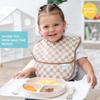 Bankins Super Bib Bib Set Japanese Machine Washable and Waterproof Bib for Ages 3-Piece Oil-Resistant (Official Product) Quick-Drying Feeding, 6-24