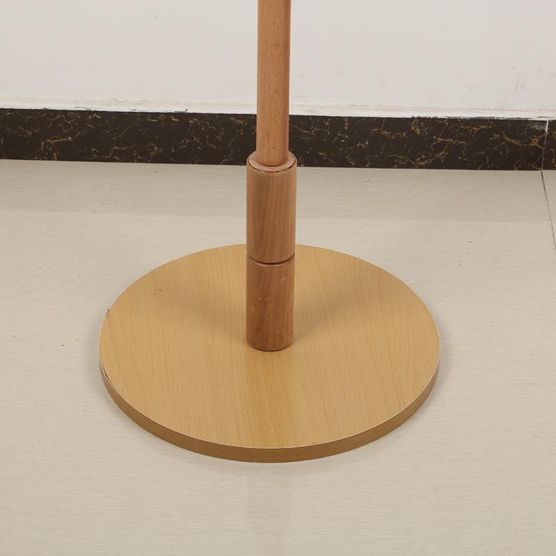Solid Wood Tree-Shaped Coat Rack for Clothes and Accessories