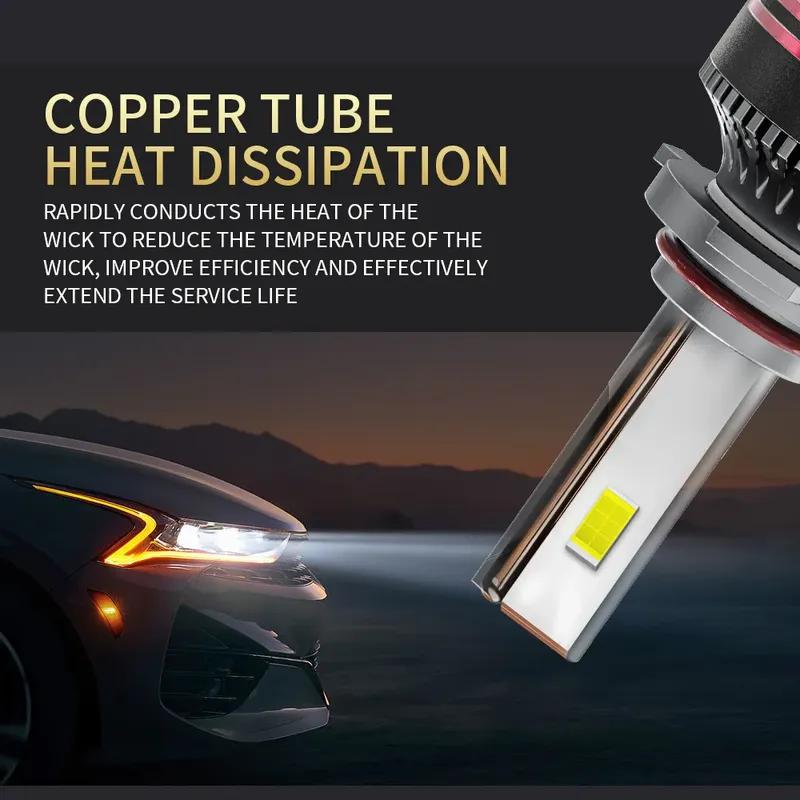 M8 PRO H1 H4 H7 Led Canbus Lamps H8 H9 H11 H16 JP 9012 HIR2 880 Headlight Bulbs 130W HB3 9005 HB4 9006 Car Lights Stable Work