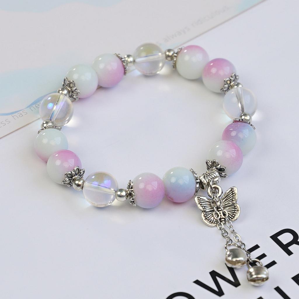 Wholesale Colorful Glazed Small Fresh Summer Accessories Bracelet Candy Color Dopamine Series
