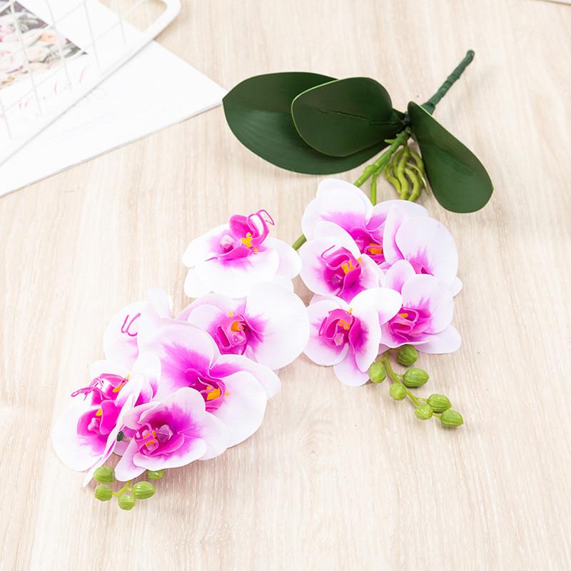 Phalaenopsis Simulation Artificial Flower Room Wedding Decoration Plants Green