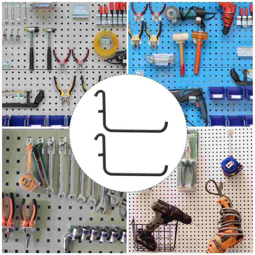 Cârlige pentru panou perforat, Console pentru panou perforat, Cârlig pentru raft de expunere haine, Greu, Suport de birou