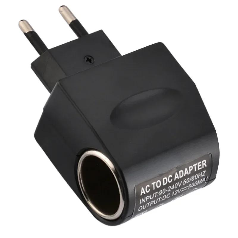 Car Cigarette Lighter Adapter AC 220V To DC 12V EU US Plug Converter Wall Power Socket Plug Adapter Auto Converter Car Accessory