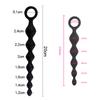 20CM Silicone Anal Beads Prostate Stimulator Ball Butt Plug Anal Plug 18+ Adult Women Men Couple Flirt Gay Erotic SM Sex Toys
