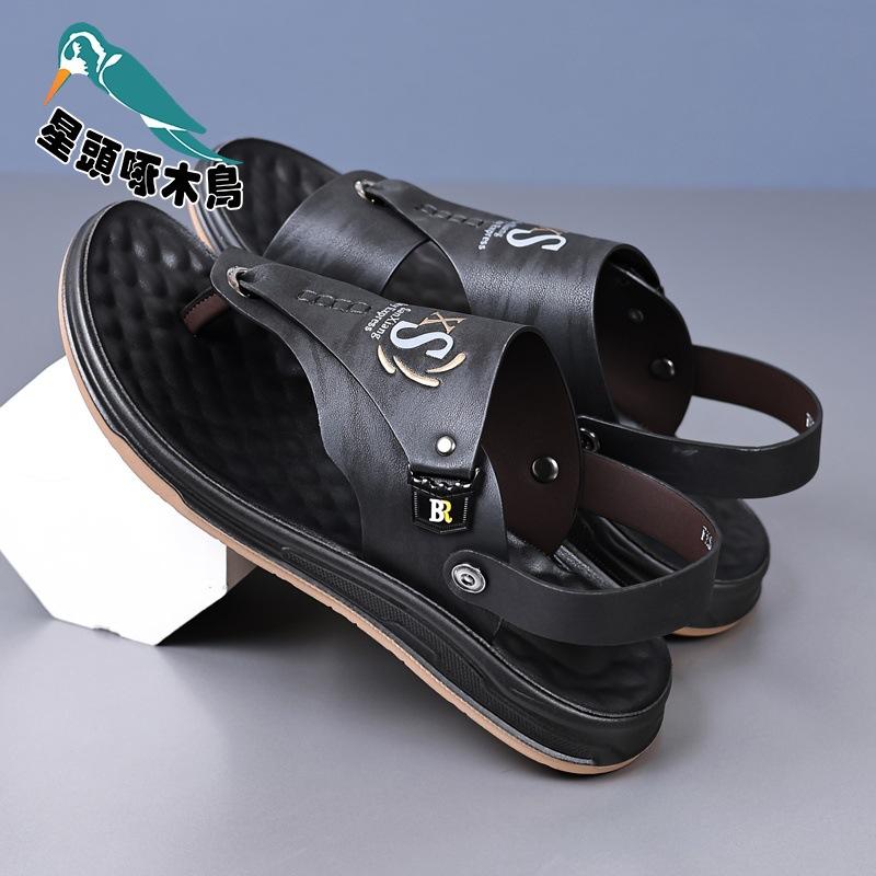 

Star-headed woodpecker casual summer soft-soled outer wear beach shoes sandals flip-flops sandals 38