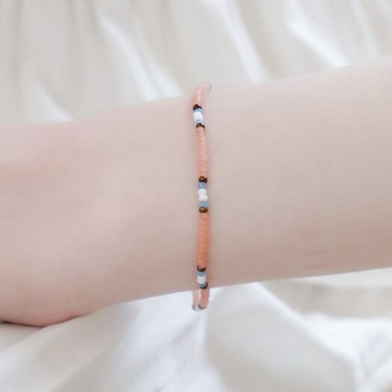 BONBEAU Miękka etniczna mieszanka kolorów Bransoletka