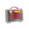 5-in-1 Insulated Screwdriver Set with Double-Ended Interchangeable Shaft and Anti-Slip Handle, 1000V Pressure Resistant for Electricians