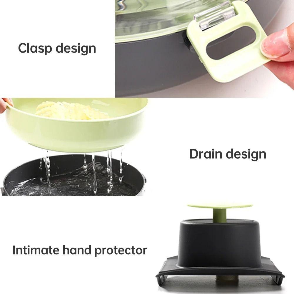 Hand Guard Multifunctional Vegetable Cutter Stainless Steel Food Grater for Potato