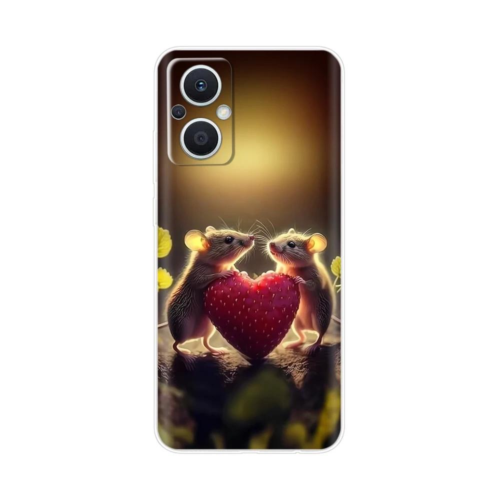 Transparent Case For Xiaomi Poco M5 M5S Cover Cartoon Flower Soft TPU Shockproof Funda For Poco M 5 S PocoM5 Bags Clear Bumper