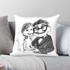 Carl And Ellie Square Pillowcase Polyester Linen Velvet Creative Zip Decor Throw Pillow Case Home Cushion Cover Wholesale
