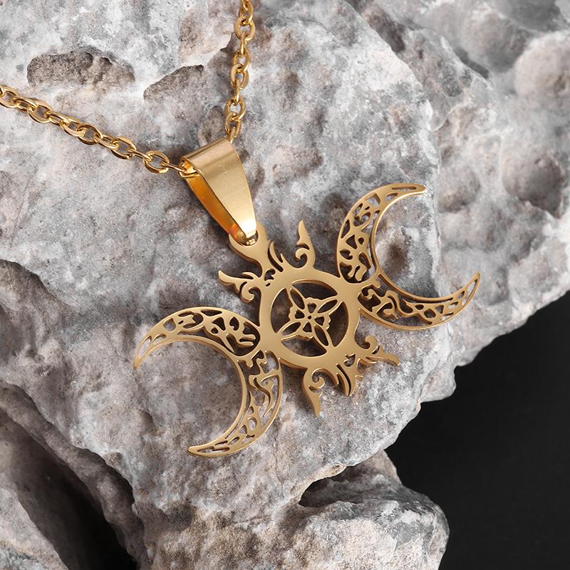 High Quality Stainless Steel Tree of Life Pendant World Tree Necklace Men Women Fashion Lucky Amulet Jewelry