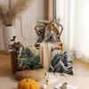 Stylish Horse Art Cool Pillow Case Office Cushions Suitable For Sofa Car Bedroom Decorative Cushion Cover