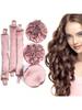 Heatless Hair Curlers Silk Satin Rollers Portable DIY Curly Styling Tool for Sleeping Hair Curls Soft Headband Ribbons Curls Set