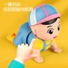 Baby Toy Fun Cartoon Little Boy Electric Crawler Raises Up Practice Learning Crawling Baby Toy Coax Baby Artifact