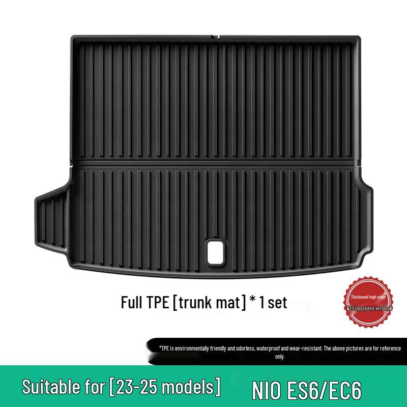 Weilai ES6/EC6 Car Mats: TPE Mats for 2023-2025 Models, Including Trunk Mats