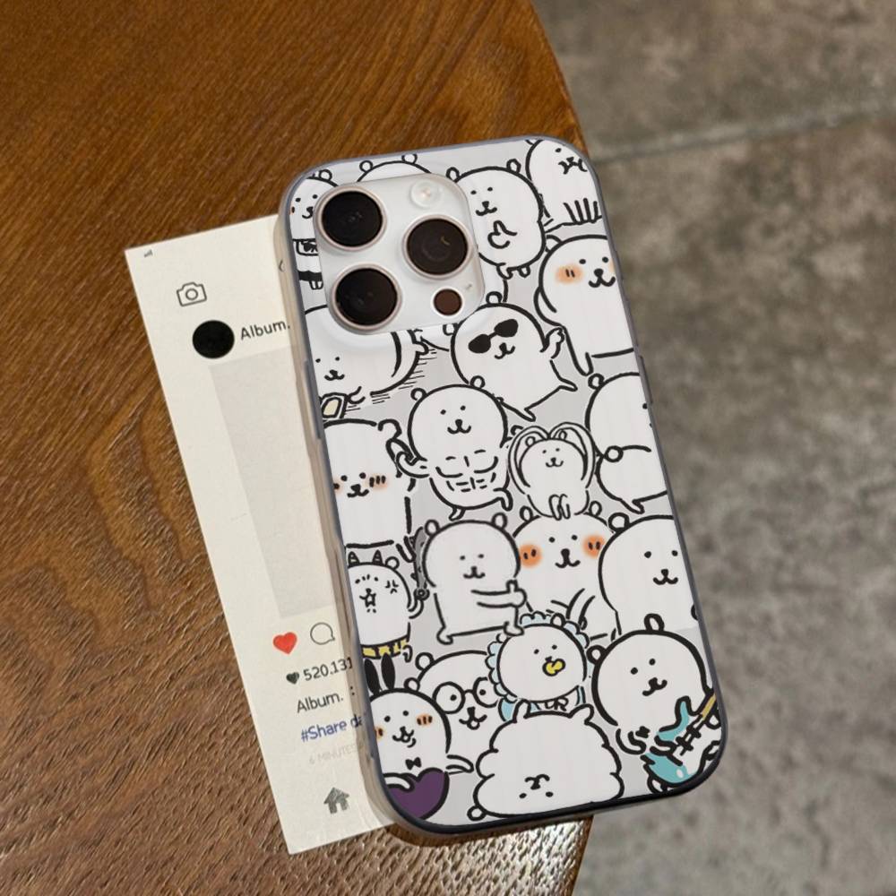 Popular Cute J-Joke B-Bear Phone Case For IPhone 17 16 15 14 Plus 11 12 13 Pro Max Shockproof Protection Soft Back Cover