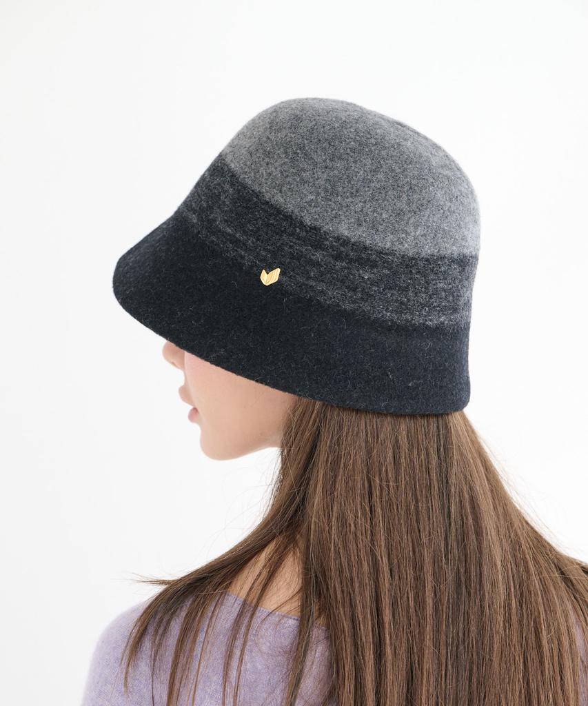 Koipeu Colored Wool Bucket Hat Cf073Ht039 Blk