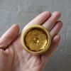 Pure Copper Gold Lotus Flower Incense Burner Mini Small Incense Stick Holder Aromatherapy Censer for Temple Teahouse Home Decor