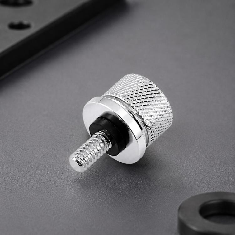 Seat Mounting Bolt Set for Motorcycles, 6 Mm Metal Knurled Screw for Seat Service and Routine Upkeep Work Daily