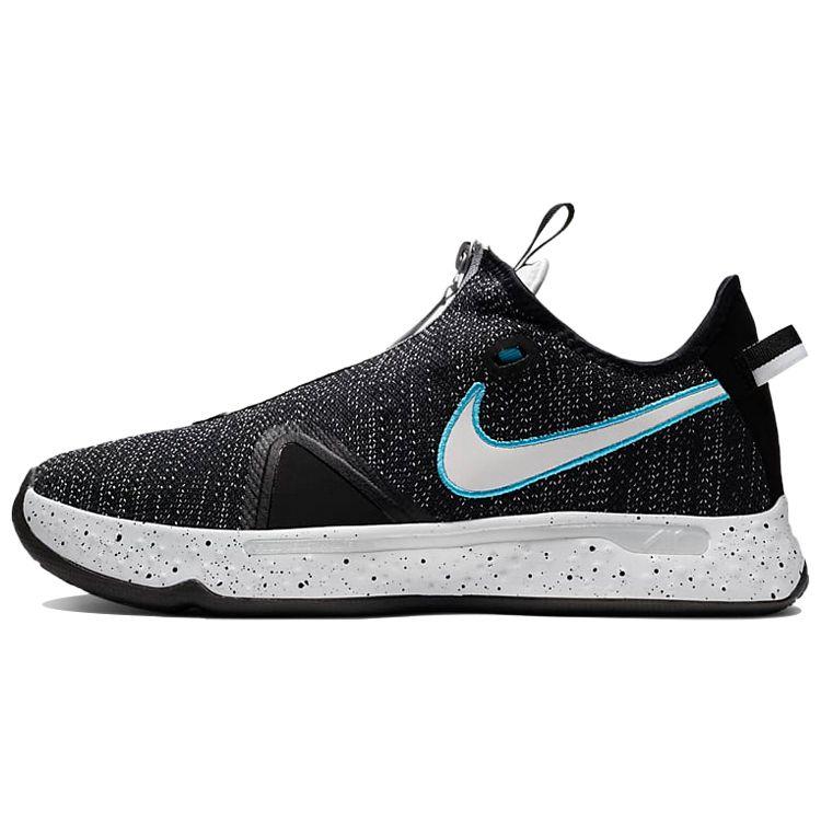 

Мужские кроссовки Nike PG 4 Heather Black Wolf-Grey Blue-Fury White CD5079-004