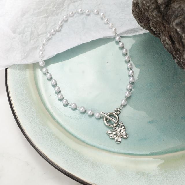 Kpop Heart Chain Choker Necklace For Women Collar Goth Necklaces Aesthetic Jewellery Christmas Party Girl Halloween New Chocker