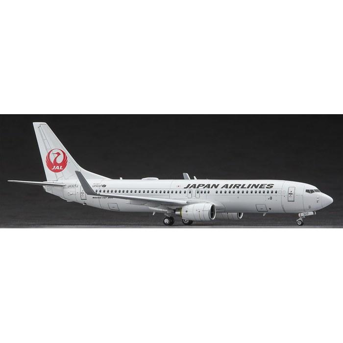 Hasegawa 1/200 Japan Airlines Boeing 737-800 (Tsurumaru Logo) Plastic Model 45 (Aircraft) Molded Color