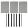 23x1cm Plastic Welding Rods with 3 Mesh for TPO and For PP Plastic Repairs