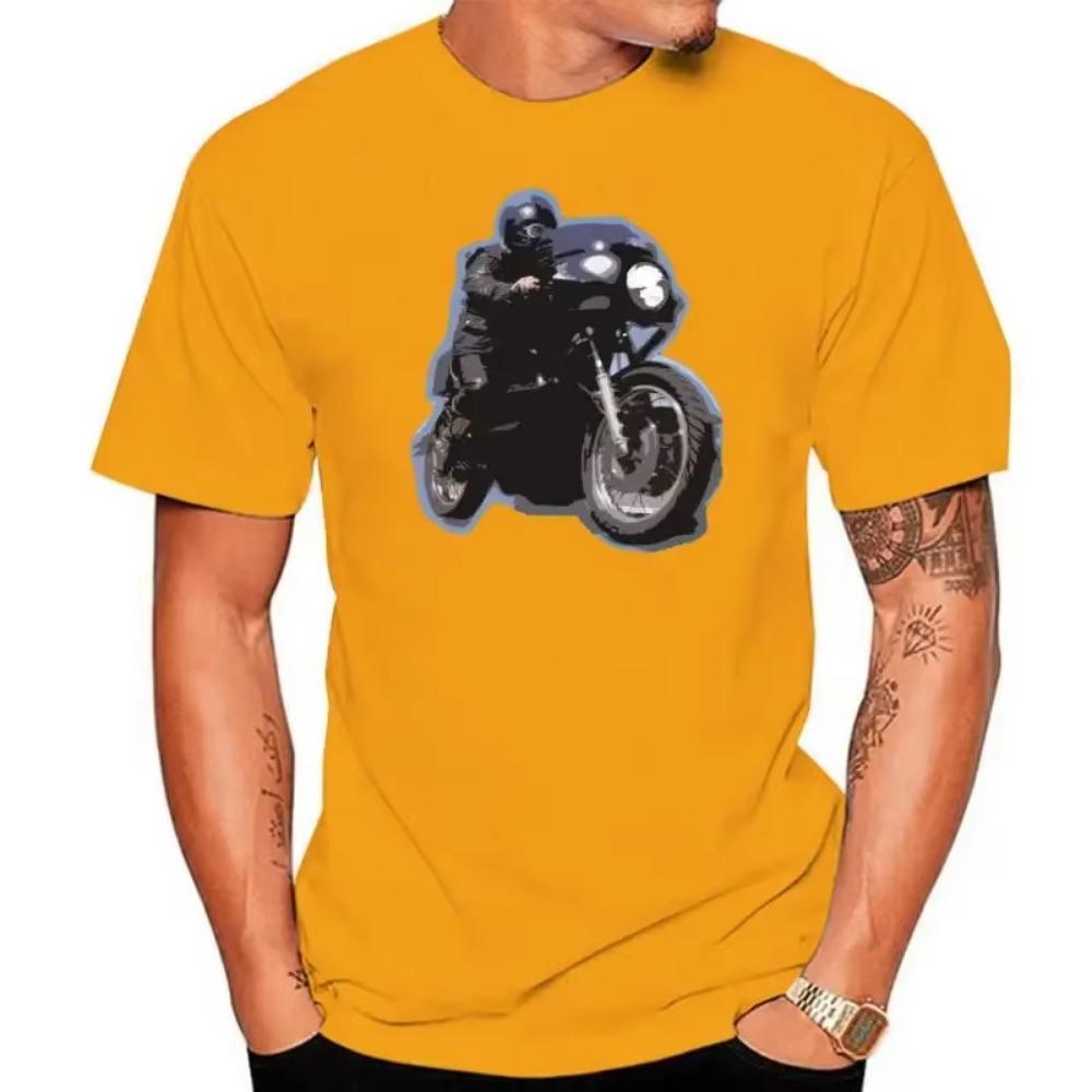 Zehenschneider T-Shirt Mad Max Film Cafe Bike KZ1000 Motorrad Biker Zehenschneider Herren T-Shirt