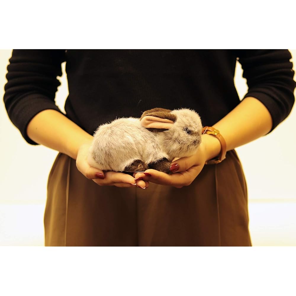 Yoshitoku Riku no Nakama-tachi Gray Rabbit Plush Toy 180498