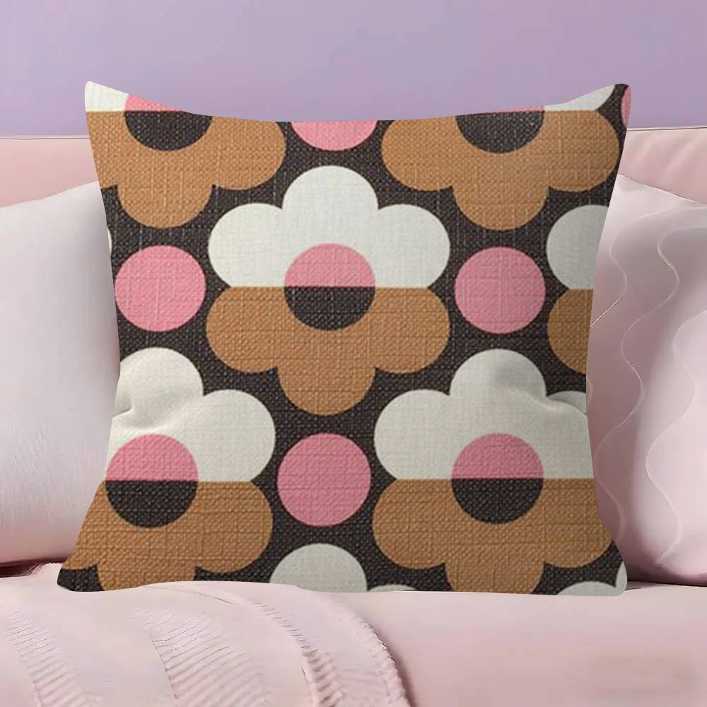 Classic Brand O-O-Orla Kiely Pillow Cover For Bedroom Room And Living Room Sofa Decorative Cushion Cover