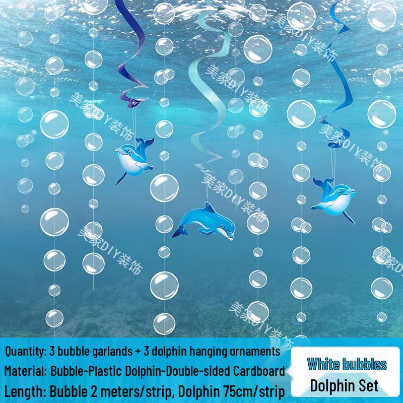 Ocean-Themed Jellyfish Hanging Decorations for Kindergarten Summer & Back-to-School