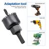 11/16pcs woodworking hole saw set drill bit carbon steel 19-127mm hole cutter set for plasterboard ceiling wood hole saw kit