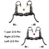 NFOX GT267 Mountain Bike Hydraulic Brake Power Off Brake Handle 2/3 Pin E-Bike Oil Brake Lever Bafang Hall E Bike Accessories