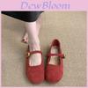 Mary Jane Flat Shoes For Women Spring Pu Casual Daily Wear