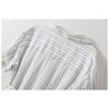 Luxury Summer Linen Dress with Stripes Thin and Comfortable High Quality Womens Fashion