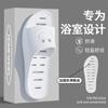 Bathroom Leaking Slippers Men and Women Summer Thick Bottom Indoor Home Use Couple Non-slip Bath Hollowed Out Quick Drying Drain Mop