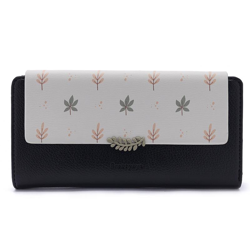 Fragrant Women's Long Wallet Large Capacity Multifunctional Hand-held Bag Wallet Card Bag