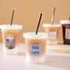 AVADEN Einweg-Plastik-Kaffee- & Milchteebecher mit Deckeln