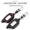 MAGICAR M7 Remote Control Genuine Leather Key Case and Keychain for Russia