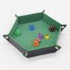 Hexagonal Folding Dice and Sundries Storage Box for Board Games