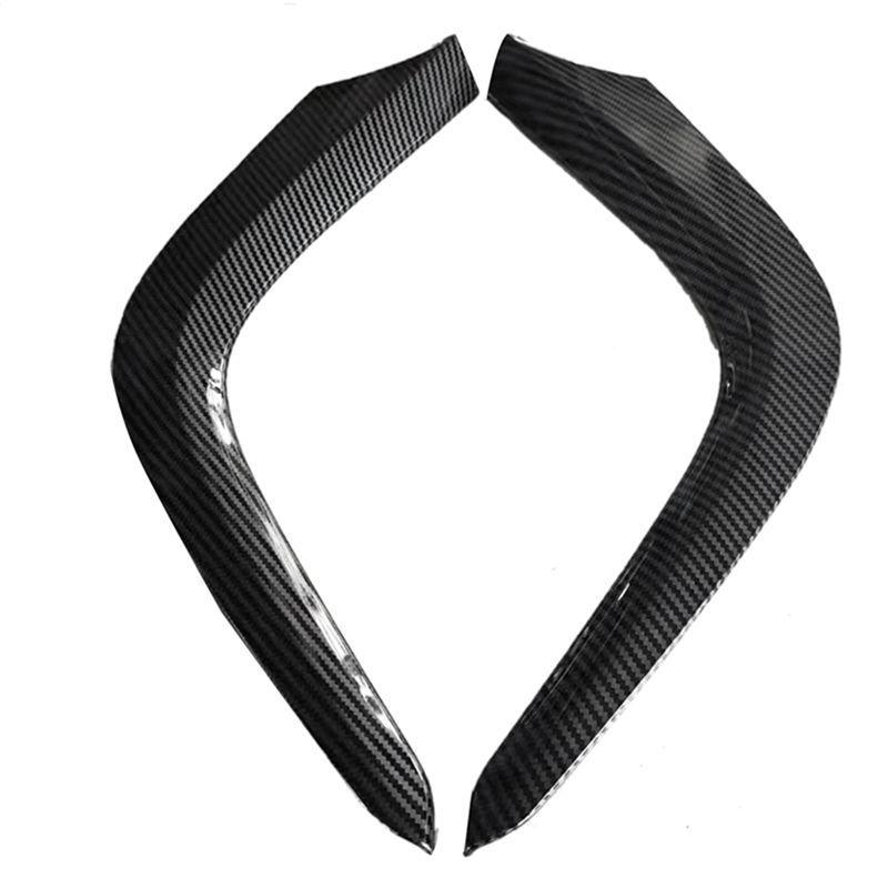 Powerful 1 Pair Dashboard For Toyota Corolla Altis 2007-2013 ABS Carbon Fibre Consoles Outlets Lower Trim Carbon Fiber