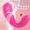 2 in 1 Leistungsstarker Leckzunge Vibrator 10 Klappende Vibrations Klitoris G-Punkt Stimulator Masturbator Erotisches Sexspielzeug Mädchen Erwachsene
