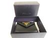 Authentic PRADA Black Leather Trifold Wallet Compact Wallet #a873  Refurbished