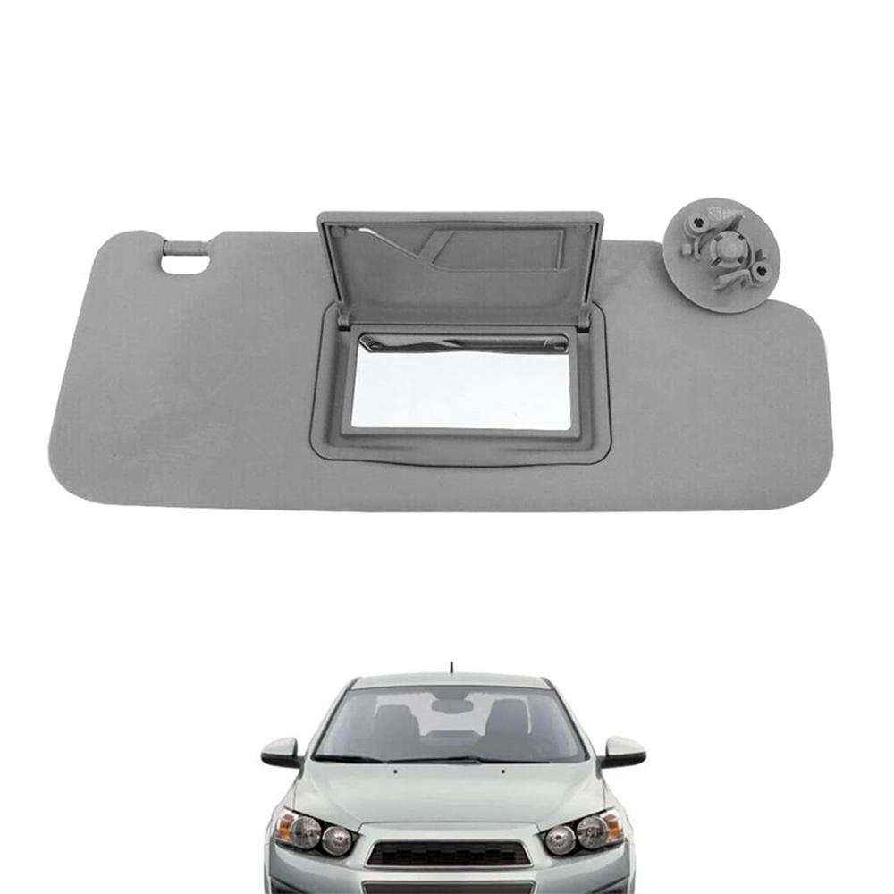 Right Passenger Side Sun Visor Gray For CHEVROLET Sonic 2012-2016 Spark 2013-2016